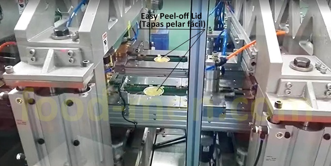 Picture 4 of easy peel-off ends making machines line