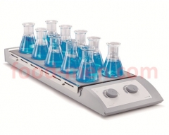 QJ10H 10 Heads Magnetic Stirrer Mixer with HotPlat...
